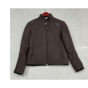 Spyder Women's Brown Quilted Coat Size 6 #58920